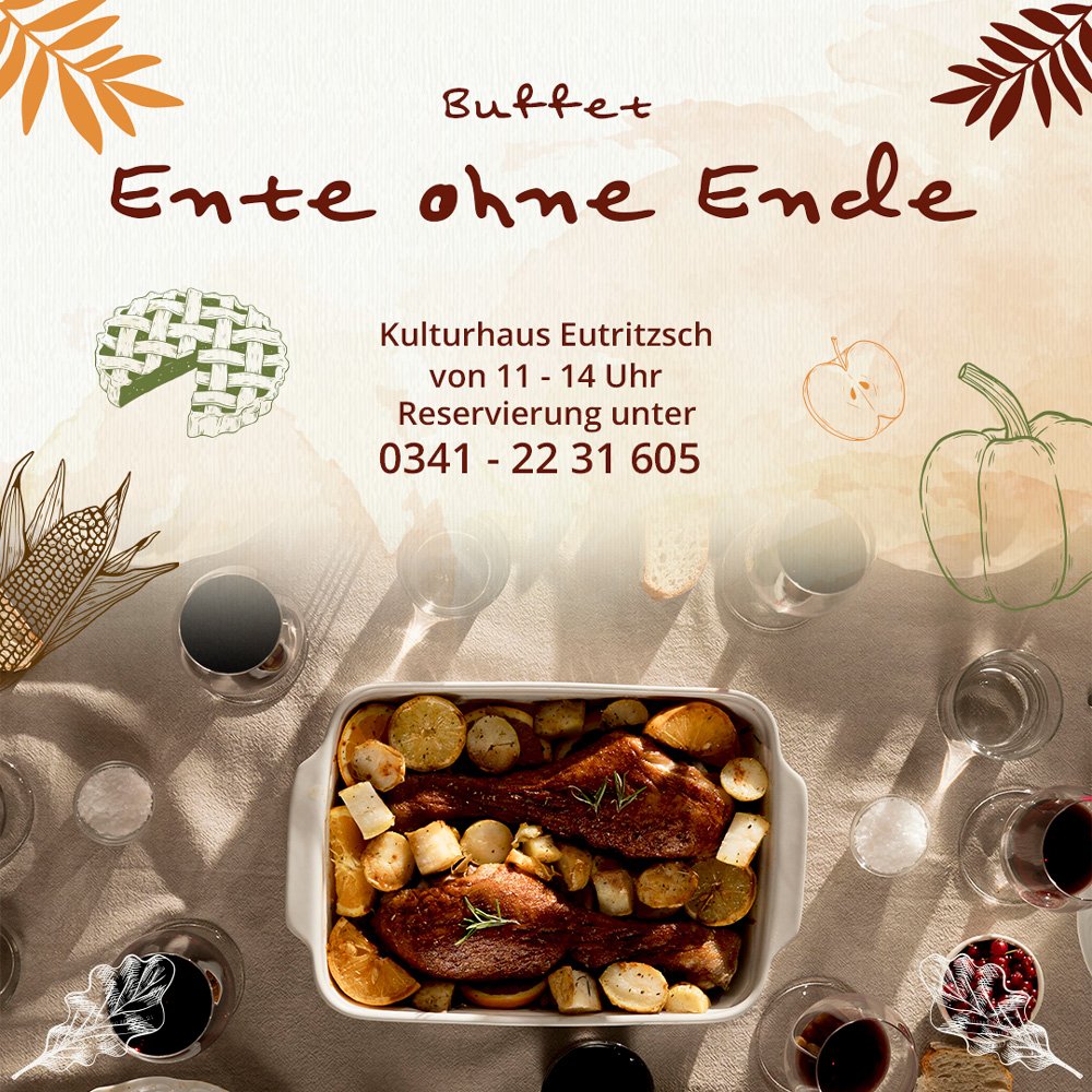 Ente ohne Ende 7 Ente, Buffet