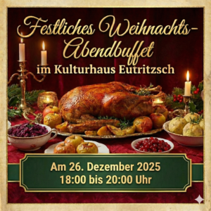 Weinachtsabend, Buffet,