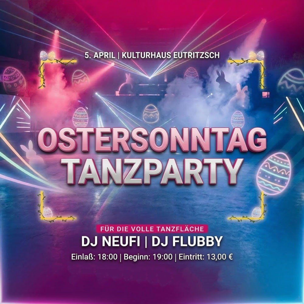 Zanz, Tanzparty, Ostern,