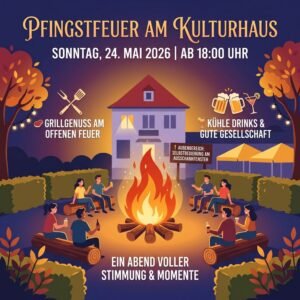 Pfingsten, Feuer, Grillen