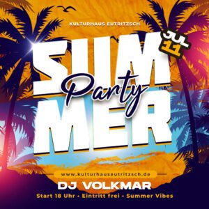 Sommer, Party, Tanz