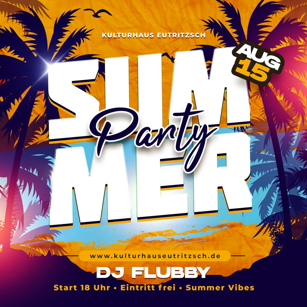 Sommer, Party, Tanz