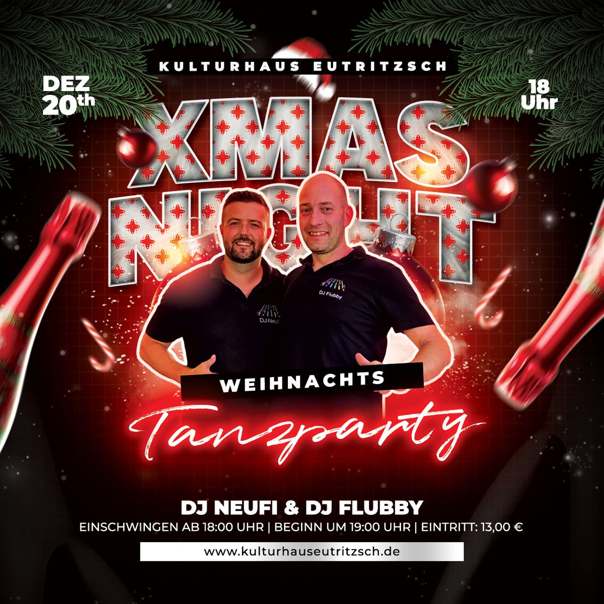 Weihnachts-Tanzparty, Tanzparty, Weihnachten