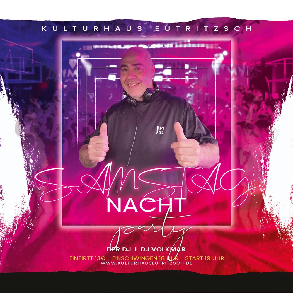 DJ Volkmar, Samstag Nacht,